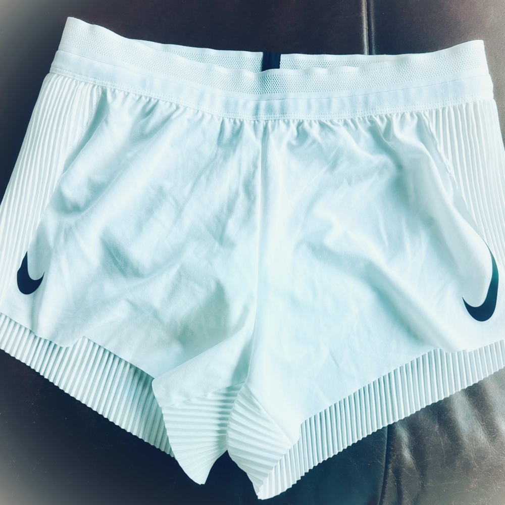 Nike White Athletic Shorts - Picture 2 of 3
